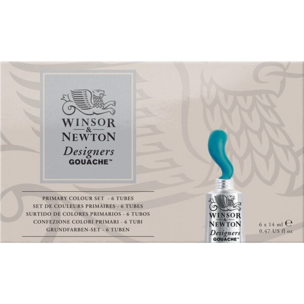 Winsor & Newton Designer Gouache Intro Set 6 x 14ml