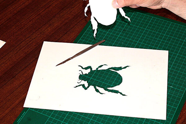 Art Spectrum Ezi Cut Stencil Paper (Yupo) Roll 650mm x 10m 200gsm - Image 2