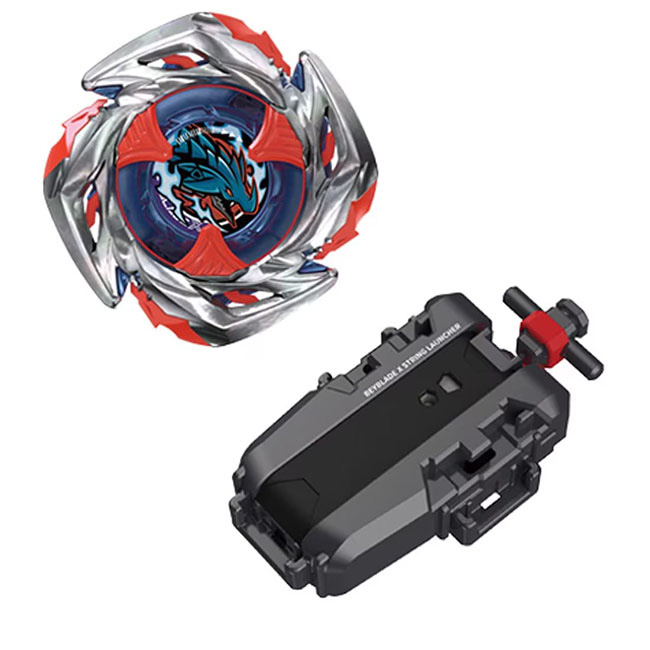4904810939559_2 Takara Tomy Beyblade X UX-11 Starter Impact Drake 9-60LR (with String Launcher) - Image 1