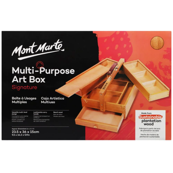 Mont Marte Multi-Purpose Art Box - Image 3