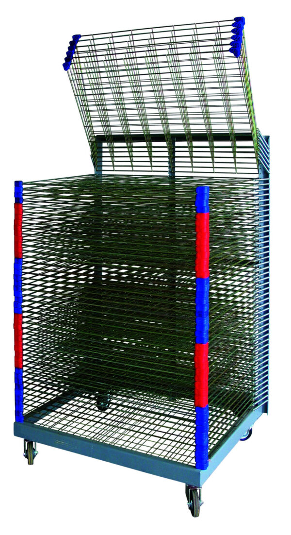 Spring Loaded 50 Tray Drying Rack