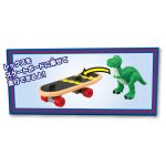 Takara Tomy Dream Tomica Disney Motors Ride On Toy Story 4 TS-10 Rex & Skateboard - Image 4