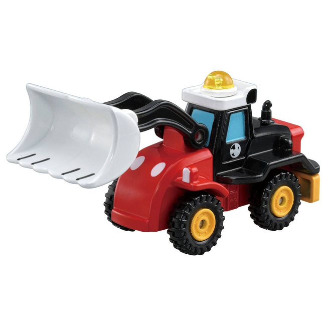 4904810174073_1 Takara Tomy Tomica Disney Motors DM-14 Chubby Loader Mickey Mouse - Image 1