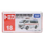 Takara Tomy Tomica (BX018) No.18 Nissan NV350 Caravan Ambulance - Image 2