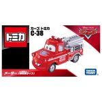 Takara Tomy Tomica Disney Cars C-38 Mater (Fire Engine type 24) - Image 3
