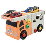 Takara Tomy Tomica World Rearrangement Action Car Carrier & Cargo Jet Set - Image 2