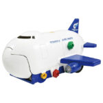 Takara Tomy Tomica World Rearrangement Action Car Carrier & Cargo Jet Set - Image 3