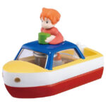 Takara Tomy Dream Tomica Studio Ghibli 05 Ponyo on the Cliff Sosuke's Pom-Pom Ship - Image 2