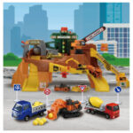 Takara Tomy Tomica World Big Construction Site with Rocks - Image 9