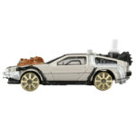 Takara Tomy Tomica Premium Unlimited Back to the Future Time Machine (PART 3/Train Wheels Ver.) - Image 2