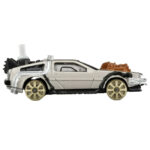 Takara Tomy Tomica Premium Unlimited Back to the Future Time Machine (PART 3/Train Wheels Ver.) - Image 4