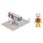 Takara Tomy Tomica World Tomica Town Fire Station with Firefighters - Image 4