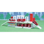Takara Tomy Tomica World Tomica Fire Fighter Station - Image 3