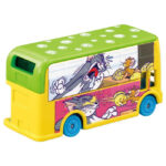Takara Tomy Dream Tomica SP Tom & Jerry Wrapping Bus Yellow - Image 2
