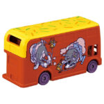 Takara Tomy Dream Tomica SP Tom & Jerry Wrapping Bus Orange - Image 2