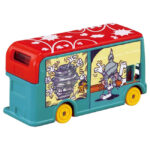Takara Tomy Dream Tomica SP Tom & Jerry Wrapping Bus Blue - Image 2