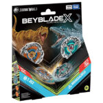 Takara Tomy Beyblade X BX-00 BXG-40 Jurassic World T-Rex Mosasaurus Starter Set - Image 4