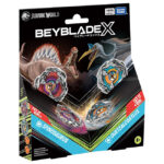 Takara Tomy Beyblade X BX-00 BXG-41 Jurassic World Double Starter Mspinosaurus vs Que - Image 4